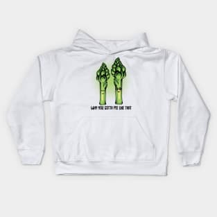 Vegetable Asparagus Kids Hoodie